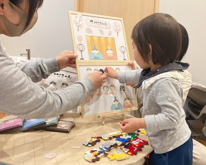 親子イベント参加の親子の方